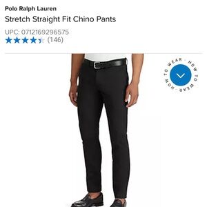 Men’s 30x32 Black Polo Ralph Lauren Chino